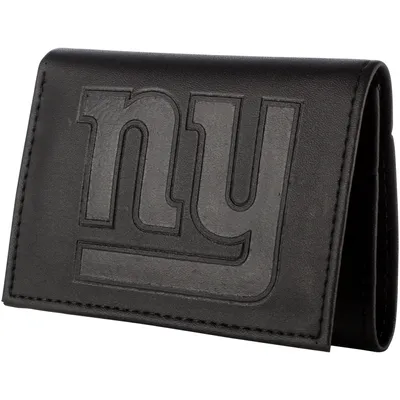 New York Giants Hybrid Tri-Fold Wallet - Black
