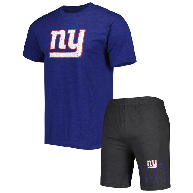 Men's Concepts Sport Royal New York Giants Breakthrough Allover Print Knit  Sleep Pants