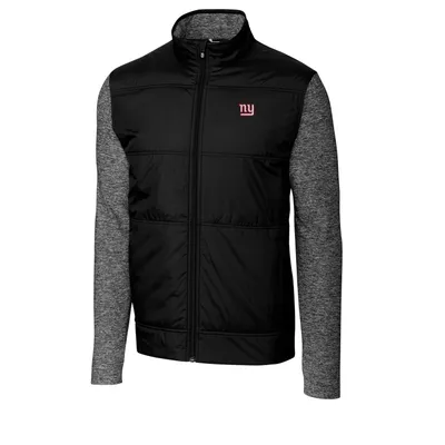 New York Giants Cutter & Buck Big Tall Stealth Full-Zip Jacket