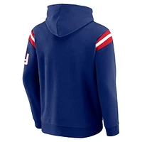 Men's Darius Rucker Collection by Fanatics Royal New York Giants Football Washed Pullover Hoodie