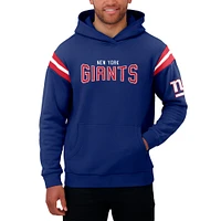 Men's Darius Rucker Collection by Fanatics Royal New York Giants Football Washed Pullover Hoodie