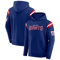 Men's Darius Rucker Collection by Fanatics Royal New York Giants Football Washed Pullover Hoodie