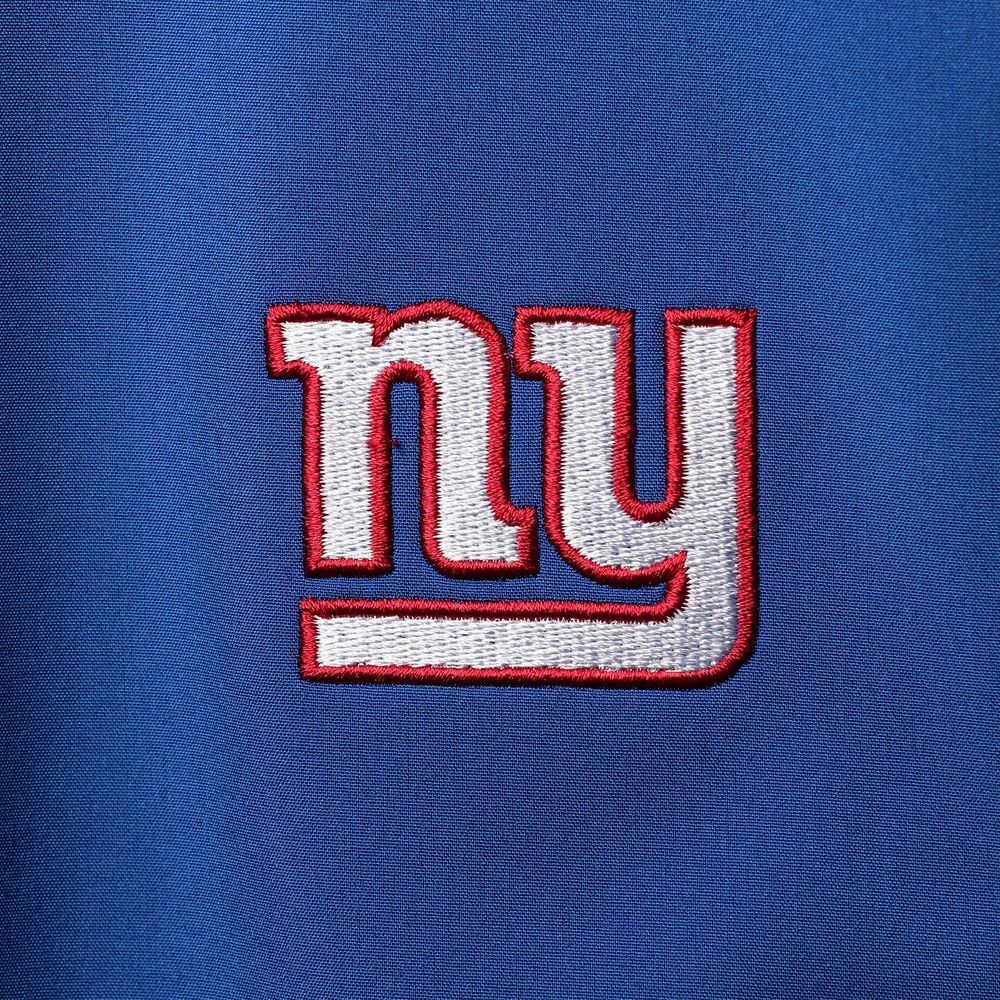 Men's Dunbrooke Royal/Gray New York Giants Alpha Full-Zip Jacket