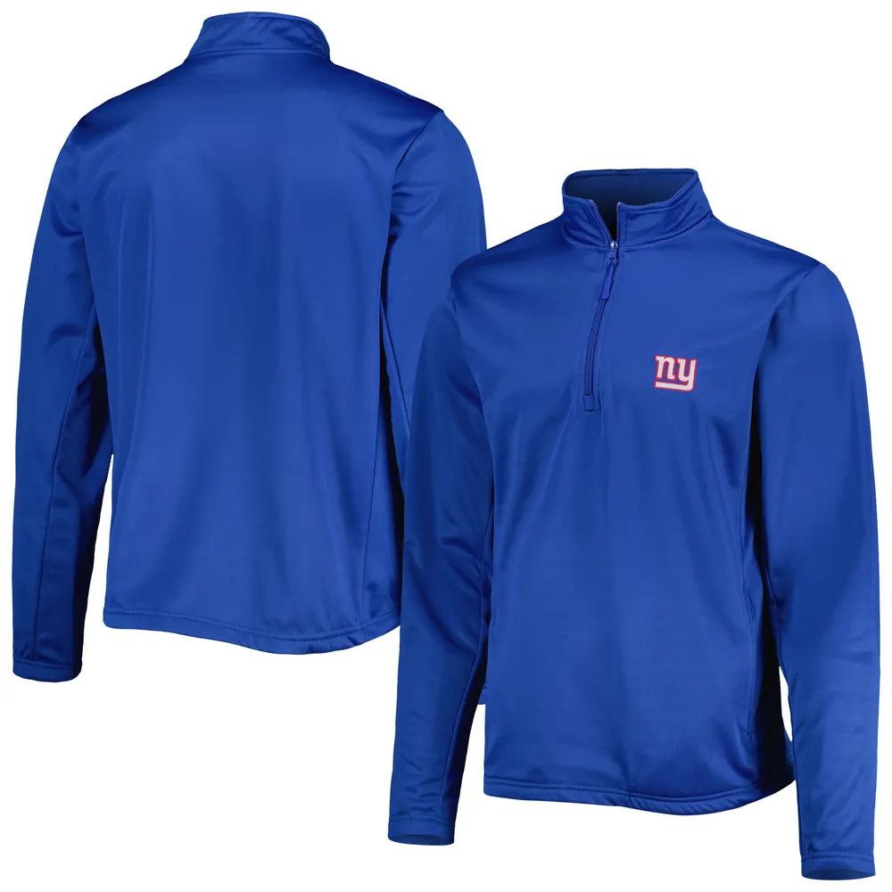 Haut à quart zippé Tech Dunbrooke Royal New York Giants pour homme