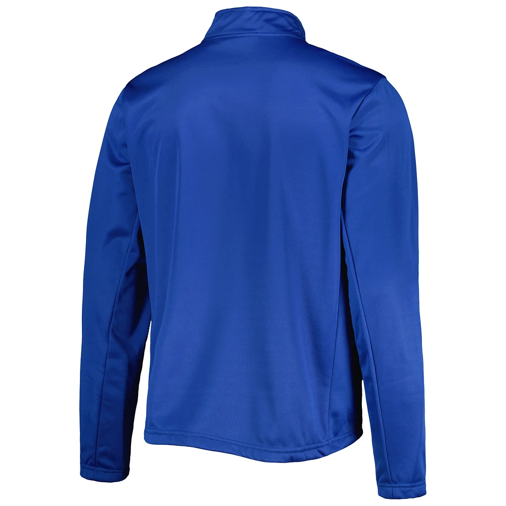 Men's Dunbrooke Royal New York Giants All-Star Tech Quarter-Zip Top