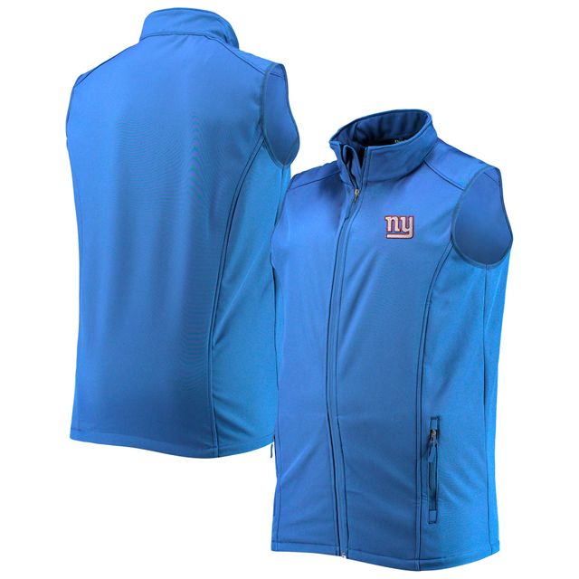 Gilet à fermeture éclair intégrale Dunbrooke Royal New York Giants Tailles Big & Tall Archer pour hommes