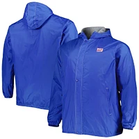 Dunbrooke Royal New York Giants Big & Tall Legacy Stadium Veste entièrement zippée pour homme