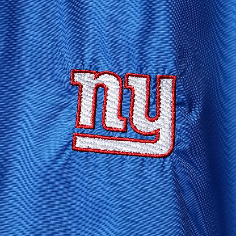 Dunbrooke Royal New York Giants Logo Legacy Stadium Veste entièrement zippée pour homme