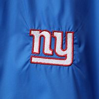 Men's Dunbrooke Royal New York Giants Logo Legacy Stadium Full-Zip Jacket