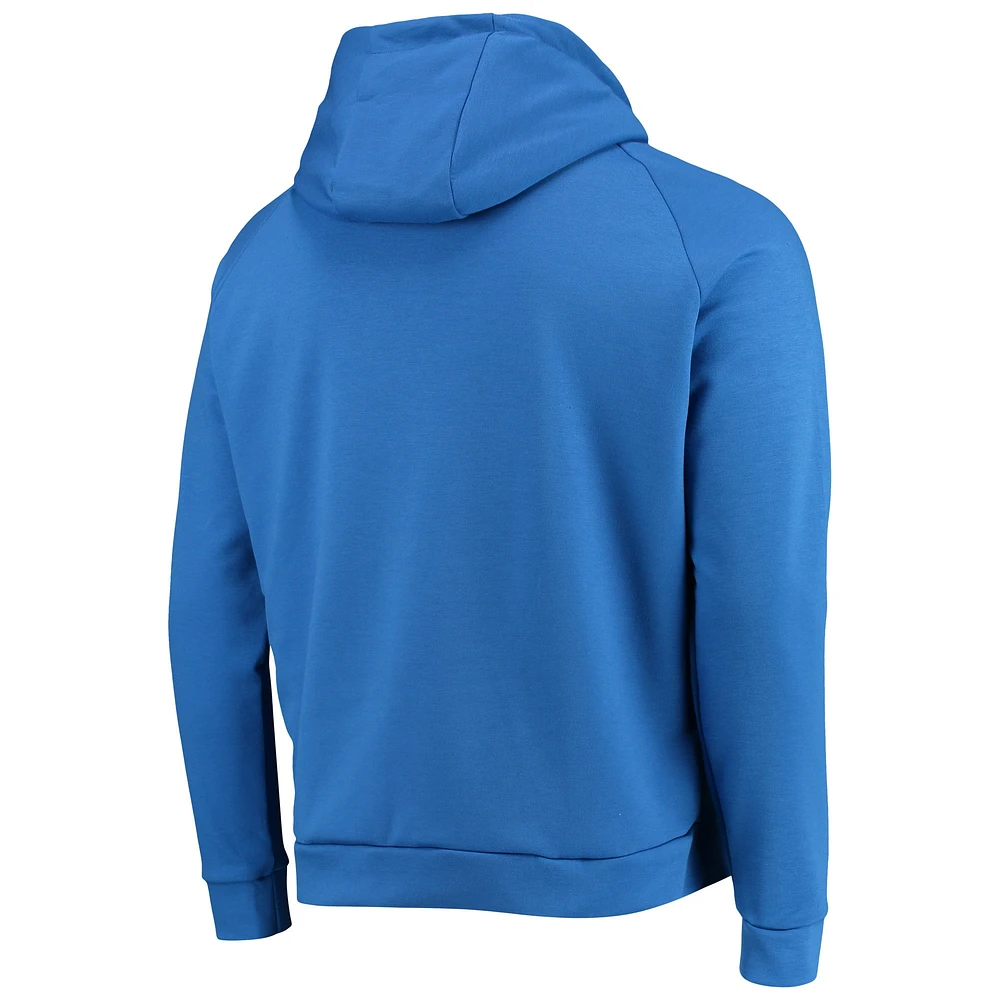 Men's Dunbrooke Royal New York Giants Shag Tri-Blend Full-Zip Raglan Hoodie