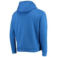 Men's Dunbrooke Royal New York Giants Shag Tri-Blend Full-Zip Raglan Hoodie