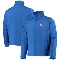 Men's Dunbrooke Royal New York Giants Sonoma Softshell Full-Zip Jacket