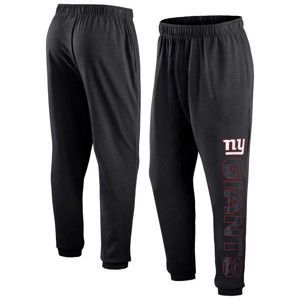 Lids New York Giants Fanatics Branded Wordmark Logo Sweatpants - Black