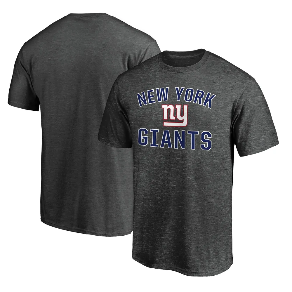 Lids New York Giants Fanatics Branded Victory Arch T-Shirt - Charcoal