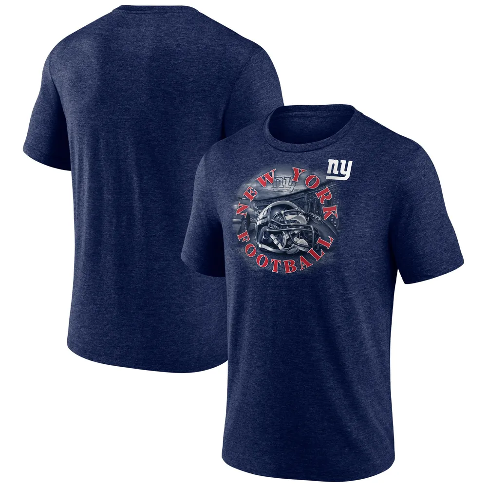 Men's Fanatics Branded Heathered Charcoal New York Giants