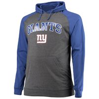 Lids New York Giants Big & Tall Logo Pullover Hoodie - Royal