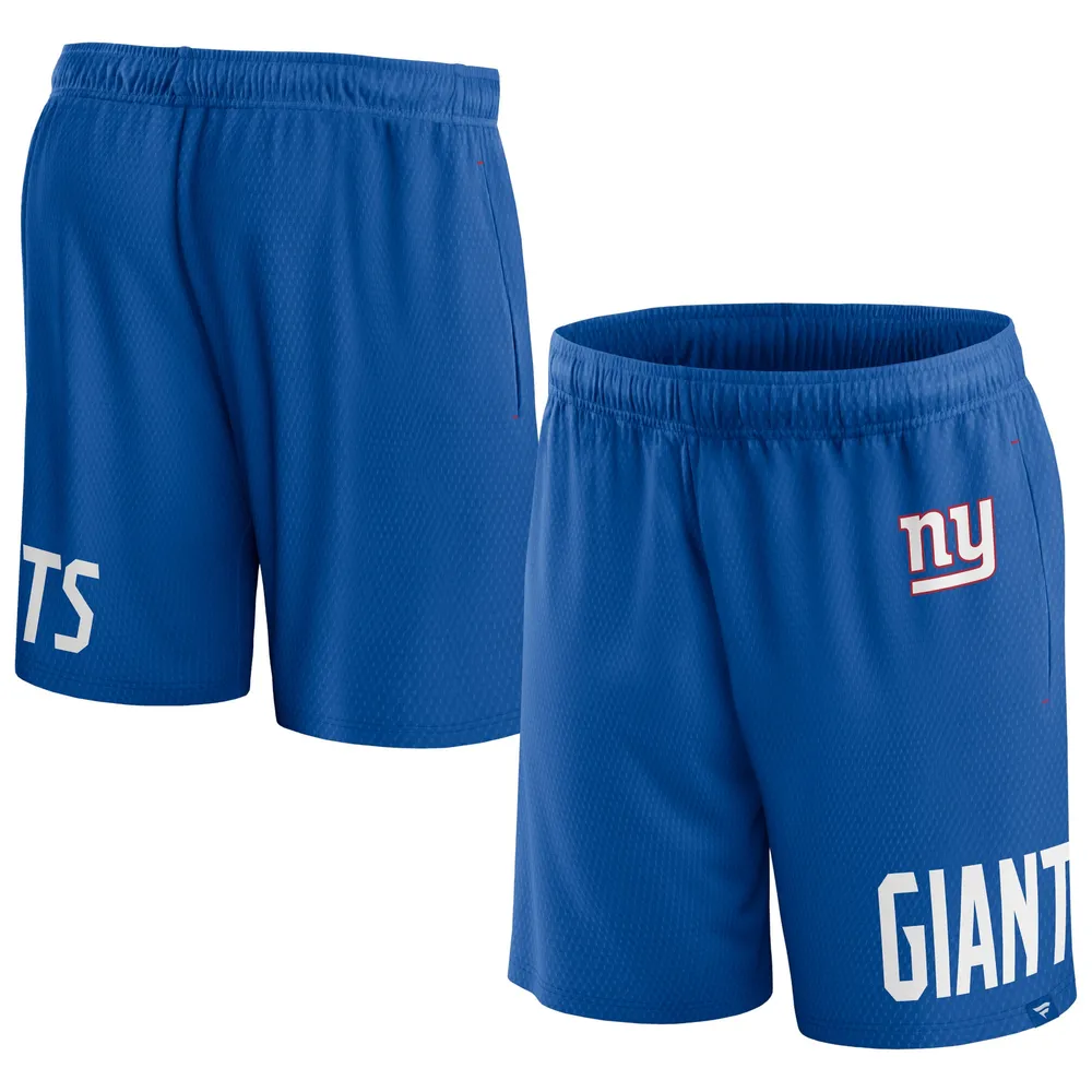 Lids New York Giants Fanatics Branded Clincher Shorts - Royal