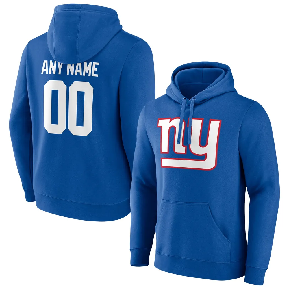 NFL Team Apparel Little Girls' New York Giants True Fan Pullover Hoodie