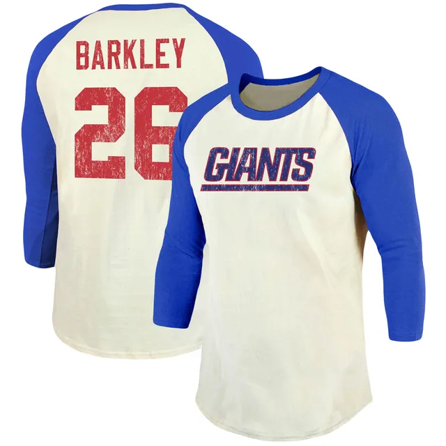 Saquon Barkley New York Giants Nike Youth Player Name & Number T-Shirt -  Royal