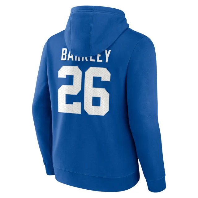 Youth Nike Saquon Barkley Royal New York Giants Player Name