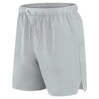 Short tissé Fanatics gris New York Giants Front Office pour hommes