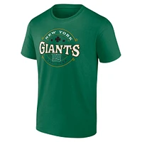 T-shirt celtique grand et Fanatics Kelly Green New York Giants pour hommes