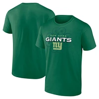 Men's Fanatics Kelly Green New York Giants Celtic Luck T-Shirt