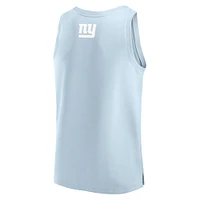 Men's Fanatics Light Blue New York Giants Elements Tank Top