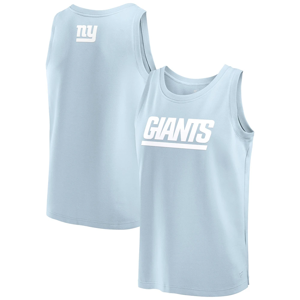 Men's Fanatics Light Blue New York Giants Elements Tank Top