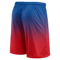 Short ombré Fanatics Royal/Rouge New York Giants pour hommes