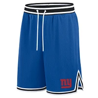 Men's Fanatics Royal New York Giants Elements Future Ground Shorts