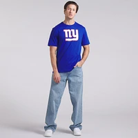 T-shirt en coton pour hommes Fanatics Royal New York Giants Legacy