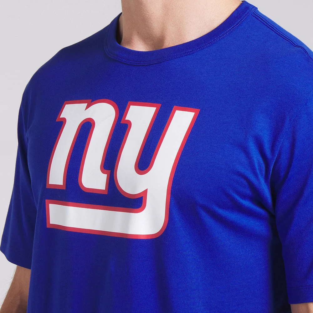 T-shirt en coton pour hommes Fanatics Royal New York Giants Legacy