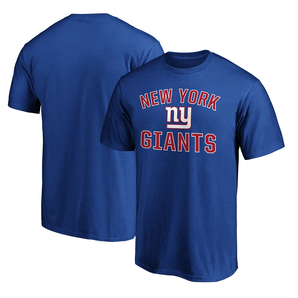 T-shirt Fanatics Royal New York Giants Victory Arch pour hommes