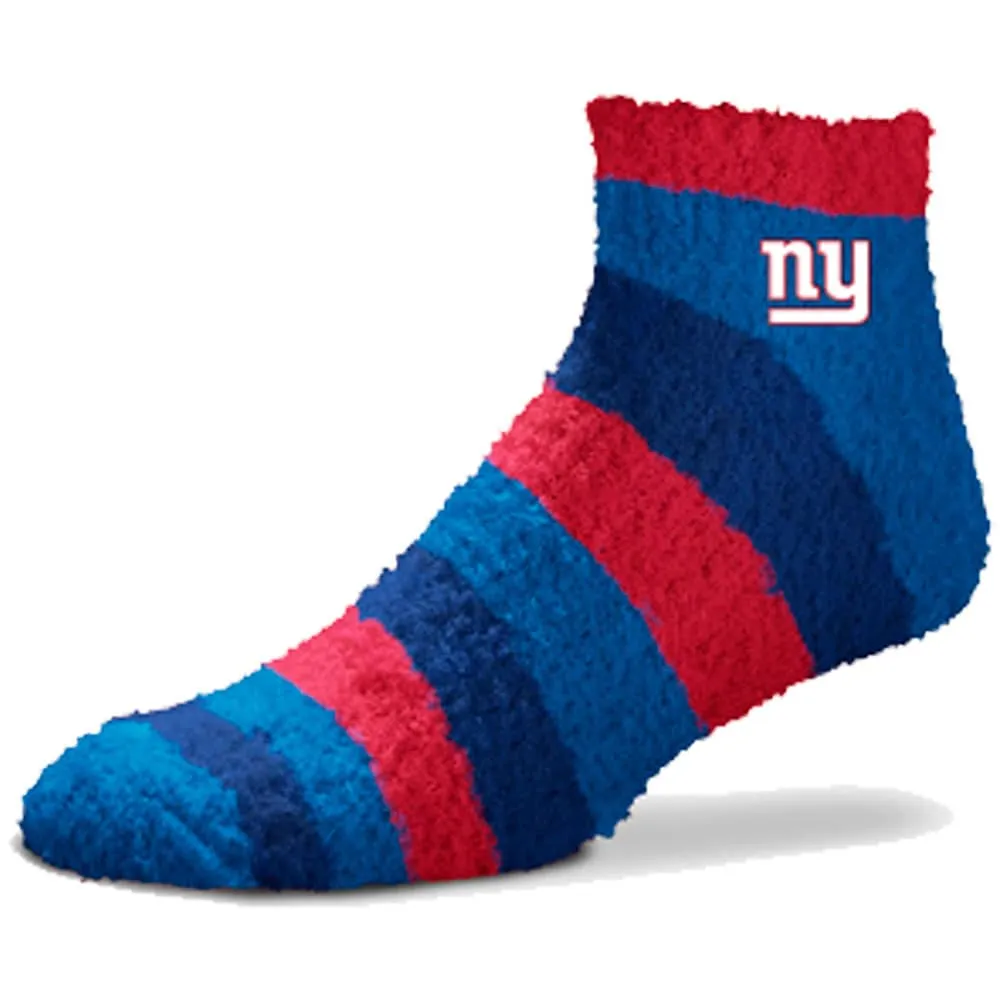 Men's For Bare Feet New York Giants Rainbow Quarter-Length Socks