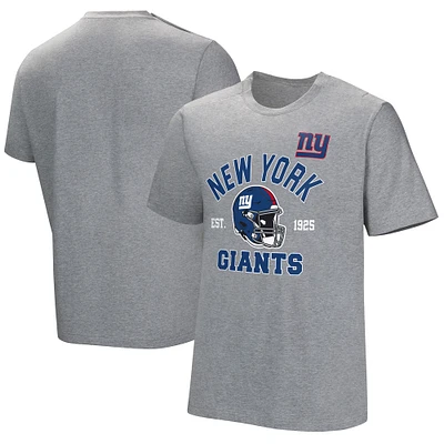 T-shirt adaptatif gris New York Giants Tackle pour hommes