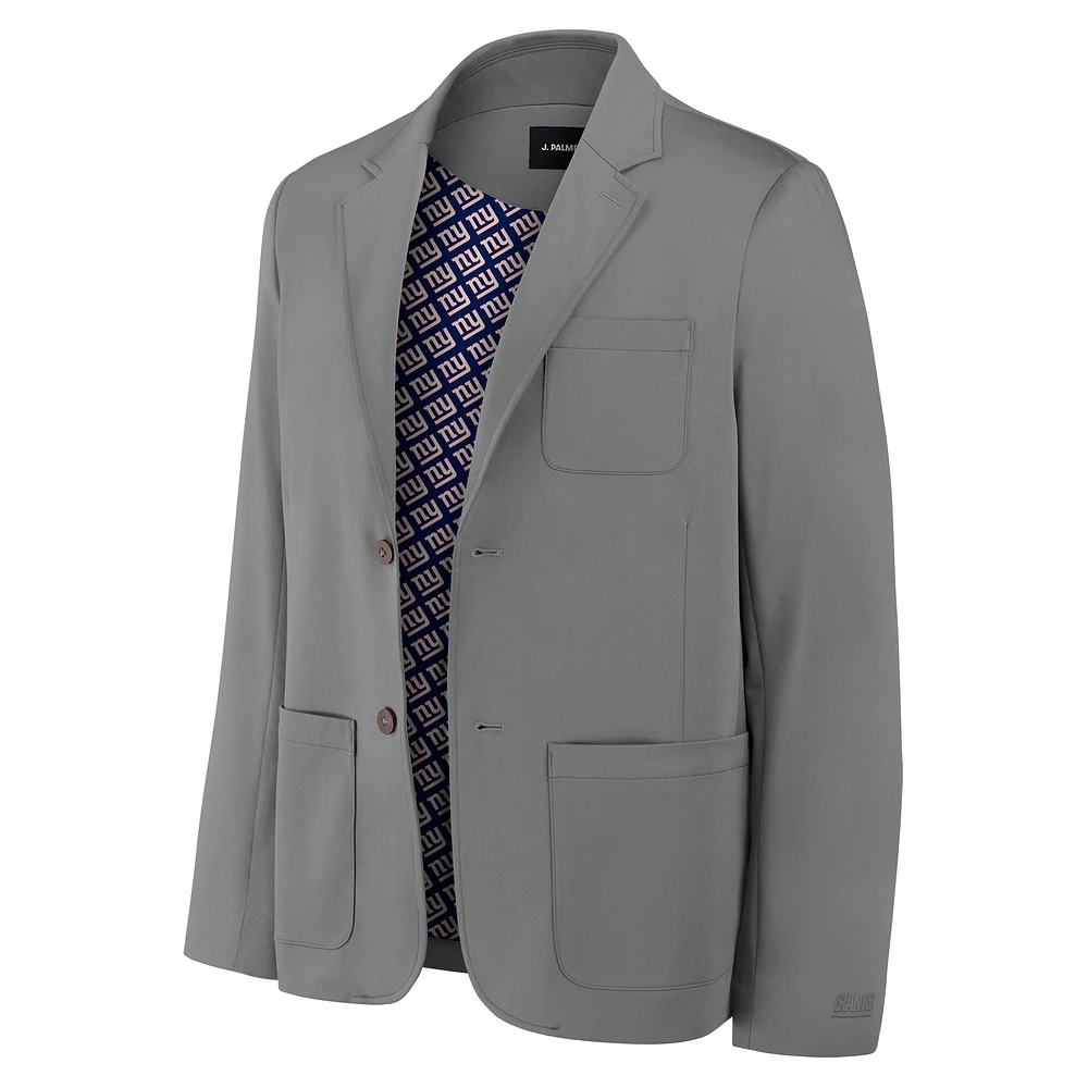 Men's J. Palmer Graphite New York Giants Man-In-Motion Blazer