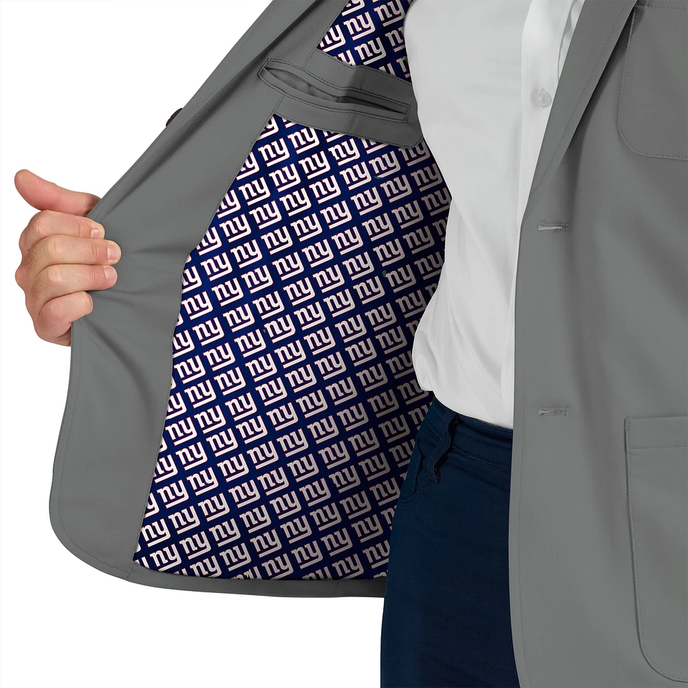 Men's J. Palmer Graphite New York Giants Man-In-Motion Blazer