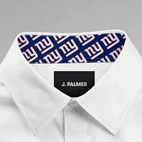 Men's J. Palmer White New York Giants Man-In-Motion Long Sleeve Button-Up Dress Shirt