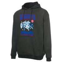 Men's Junk Food Black New York Giants Marvel Avengers Squad Pullover Hoodie