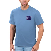 T-shirt bleu Margaritaville pour hommes des Giants de New York