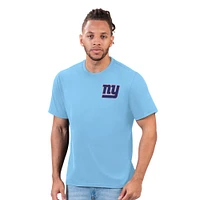 Men's Margaritaville Light Blue New York Giants Time Flies T-Shirt