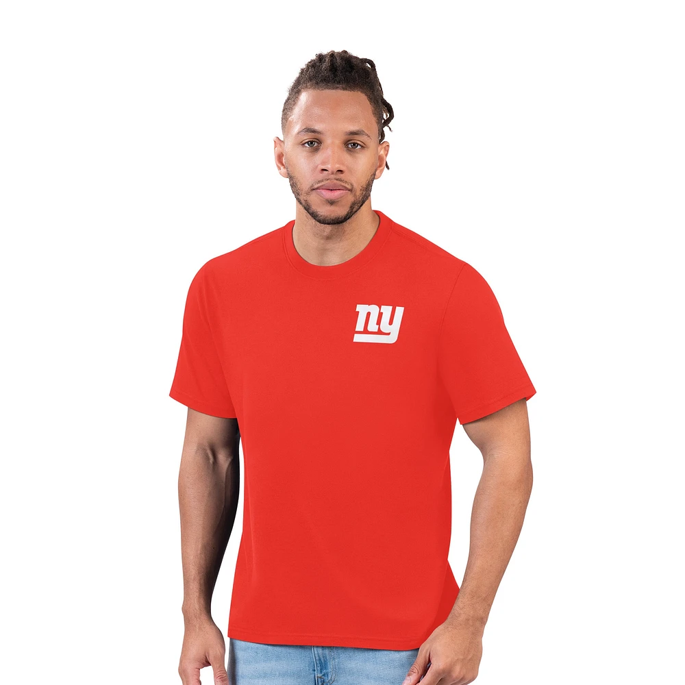 T-shirt rouge Hail Mary des New York Giants pour homme Margaritaville