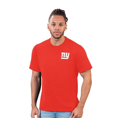 T-shirt rouge Hail Mary des New York Giants pour homme Margaritaville