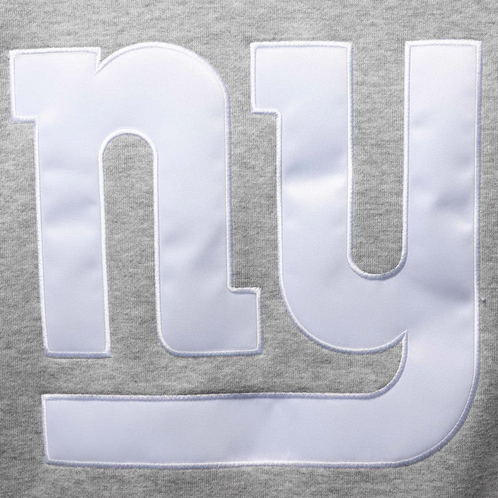 Men's Royal/Heathered Gray New York Giants Big & Tall Team Logo