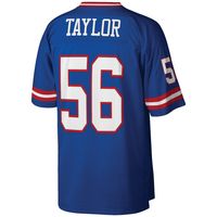 Men's Mitchell & Ness Lawrence Taylor Royal New York Giants Big Tall 1986 Retired Player Replica Jersey