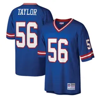 Maillot réplique Mitchell & Ness Lawrence Taylor Royal New York Giants Legacy pour hommes