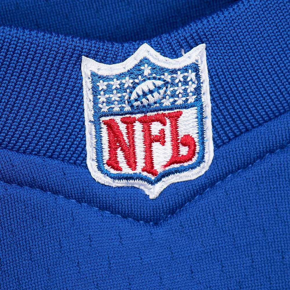 Sweat à capuche pour homme Mitchell & Ness Lawrence Taylor Royal New York Giants Player Name Number Legacy Jersey