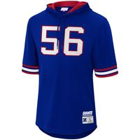 Men's Mitchell & Ness Lawrence Taylor Royal New York Giants Retired Player  Name & Number Mesh Top