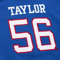 Men's Mitchell & Ness Lawrence Taylor Royal New York Giants Retired Player Name Number Pullover Hoodie